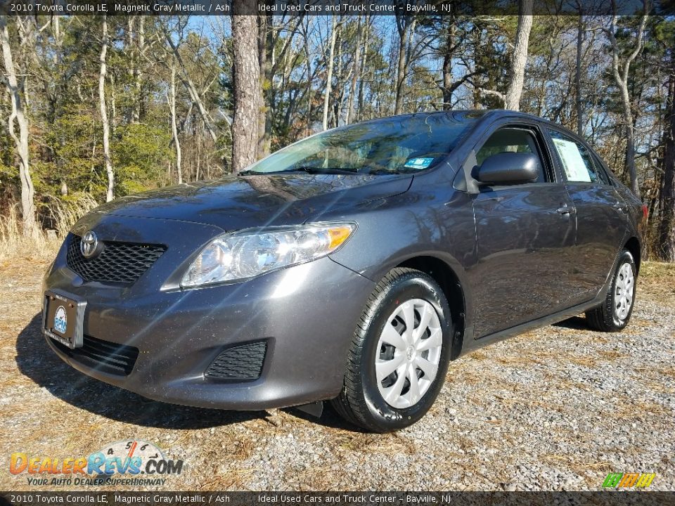 2010 Toyota Corolla LE Magnetic Gray Metallic / Ash Photo #1