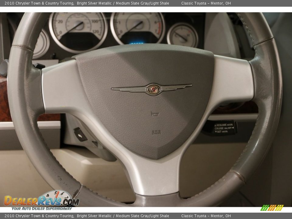 2010 Chrysler Town & Country Touring Bright Silver Metallic / Medium Slate Gray/Light Shale Photo #6