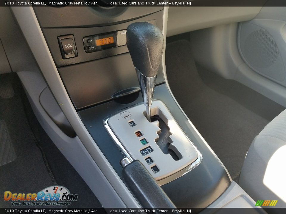 2010 Toyota Corolla LE Magnetic Gray Metallic / Ash Photo #19