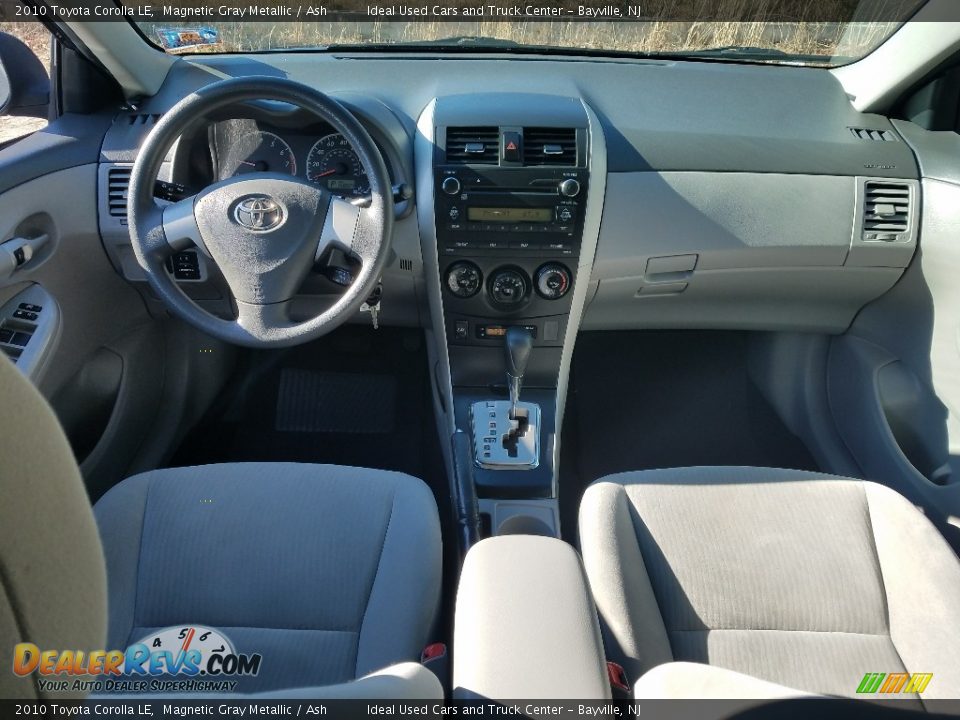 2010 Toyota Corolla LE Magnetic Gray Metallic / Ash Photo #20