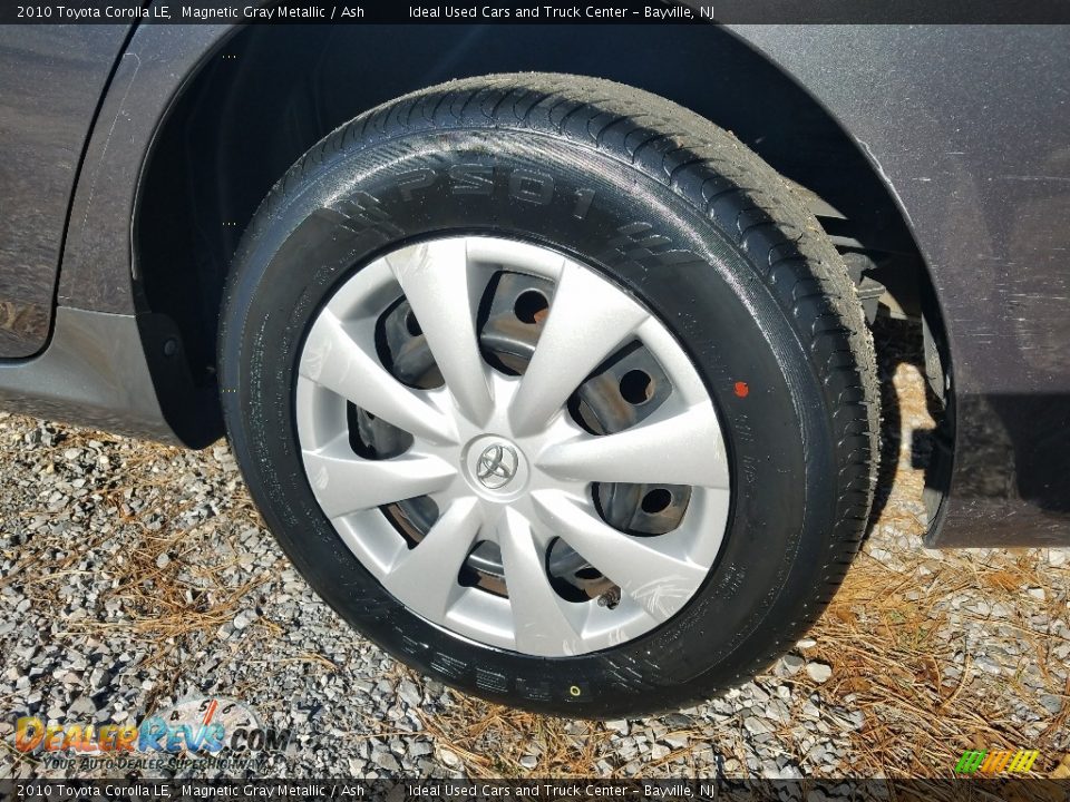 2010 Toyota Corolla LE Magnetic Gray Metallic / Ash Photo #23