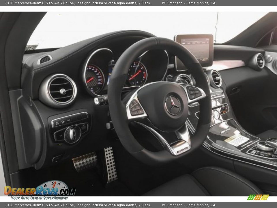 Dashboard of 2018 Mercedes-Benz C 63 S AMG Coupe Photo #20