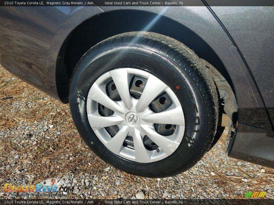 2010 Toyota Corolla LE Magnetic Gray Metallic / Ash Photo #26