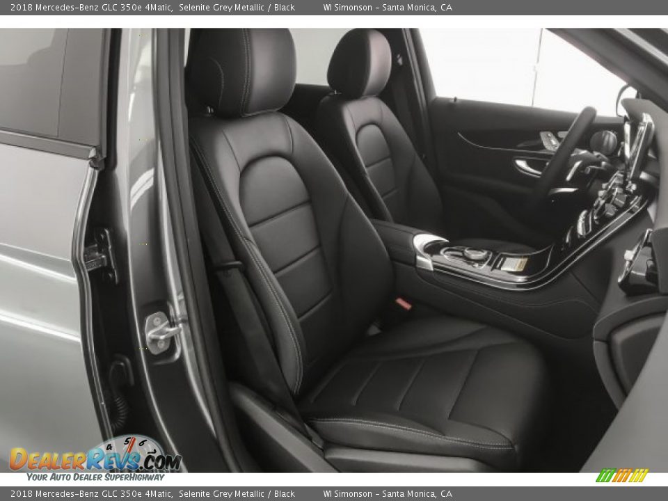 Black Interior - 2018 Mercedes-Benz GLC 350e 4Matic Photo #2