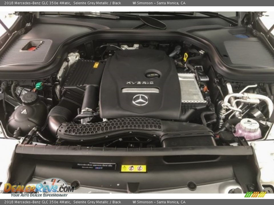 2018 Mercedes-Benz GLC 350e 4Matic 2.0 Liter Turbocharged DOHC 16-Valve VVT 4 Cylinder Gsoline/Electric Plug-In Hybrid Engine Photo #8