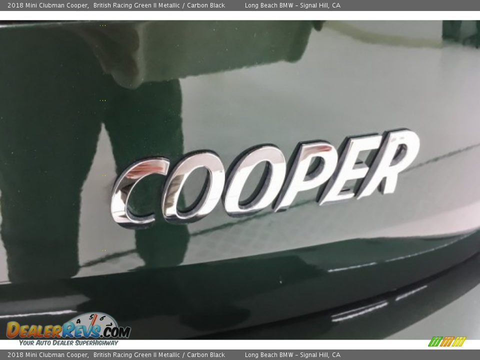 2018 Mini Clubman Cooper British Racing Green II Metallic / Carbon Black Photo #30