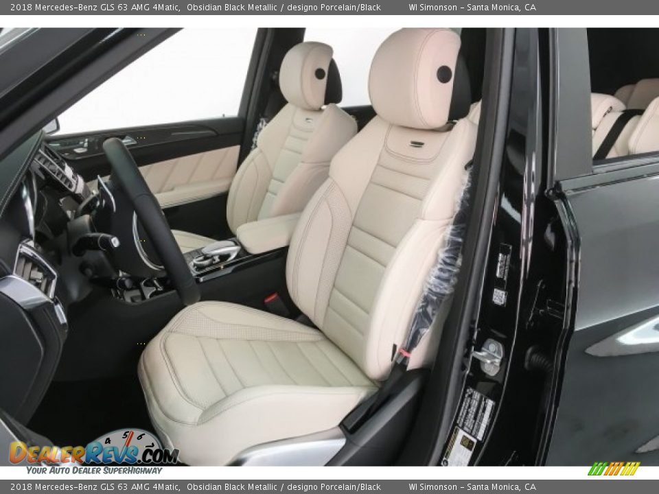 Front Seat of 2018 Mercedes-Benz GLS 63 AMG 4Matic Photo #14