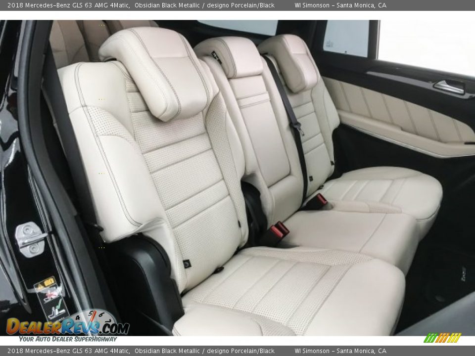Rear Seat of 2018 Mercedes-Benz GLS 63 AMG 4Matic Photo #15