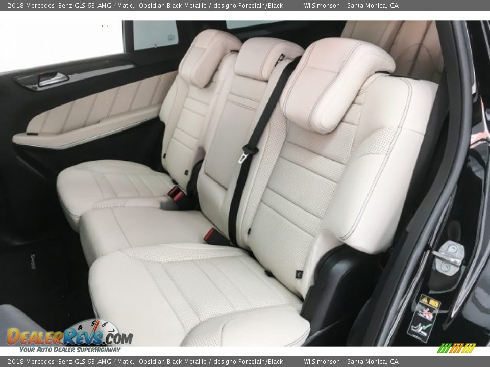 Rear Seat of 2018 Mercedes-Benz GLS 63 AMG 4Matic Photo #17