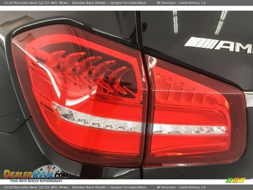 2018 Mercedes-Benz GLS 63 AMG 4Matic Obsidian Black Metallic / designo Porcelain/Black Photo #25