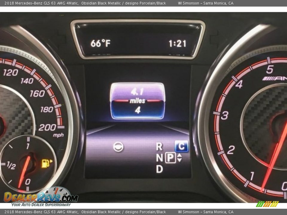 2018 Mercedes-Benz GLS 63 AMG 4Matic Obsidian Black Metallic / designo Porcelain/Black Photo #34