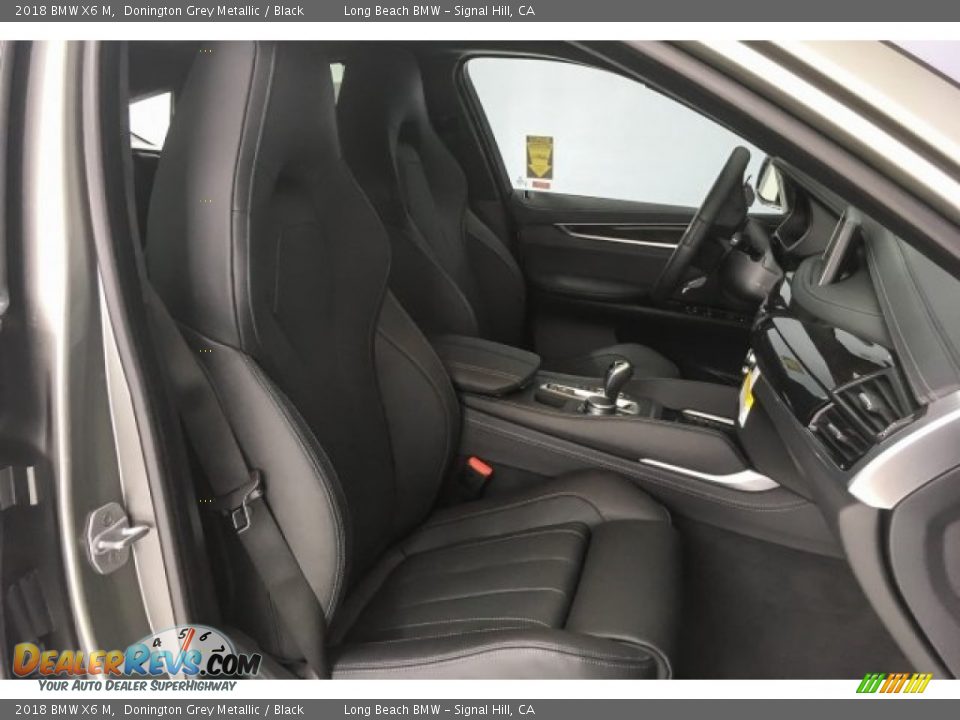 2018 BMW X6 M Donington Grey Metallic / Black Photo #2