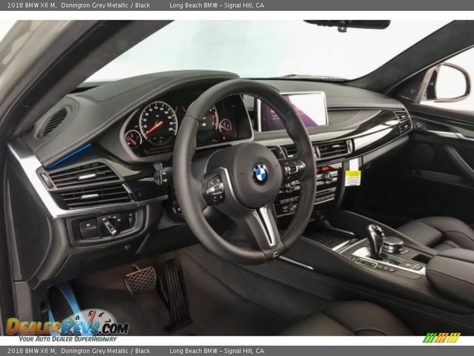 2018 BMW X6 M Donington Grey Metallic / Black Photo #5