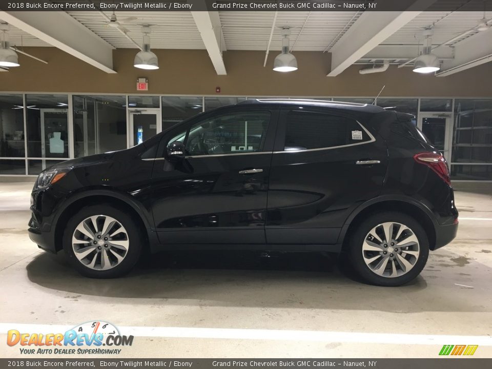 2018 Buick Encore Preferred Ebony Twilight Metallic / Ebony Photo #3