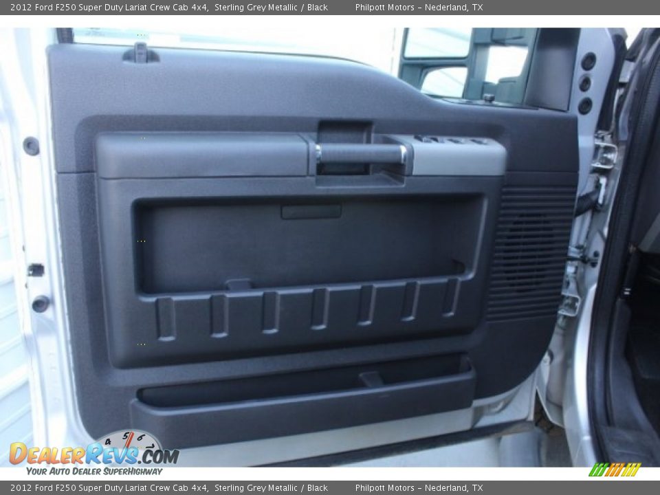 2012 Ford F250 Super Duty Lariat Crew Cab 4x4 Sterling Grey Metallic / Black Photo #13