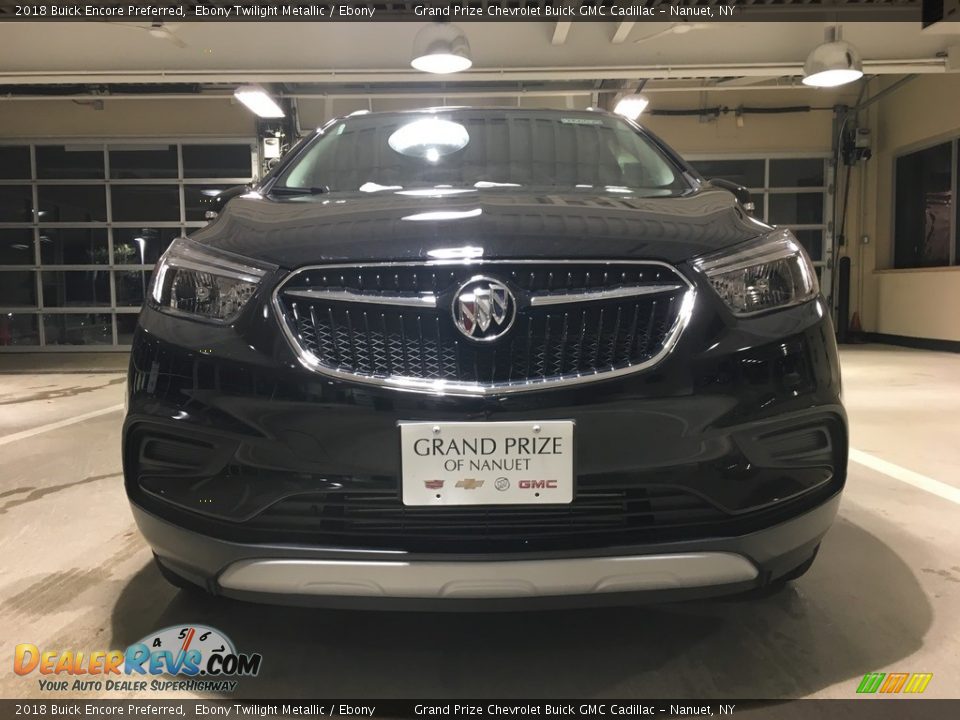 2018 Buick Encore Preferred Ebony Twilight Metallic / Ebony Photo #7
