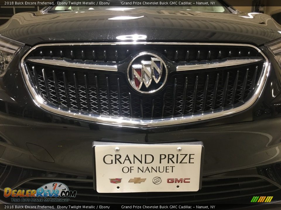 2018 Buick Encore Preferred Ebony Twilight Metallic / Ebony Photo #8