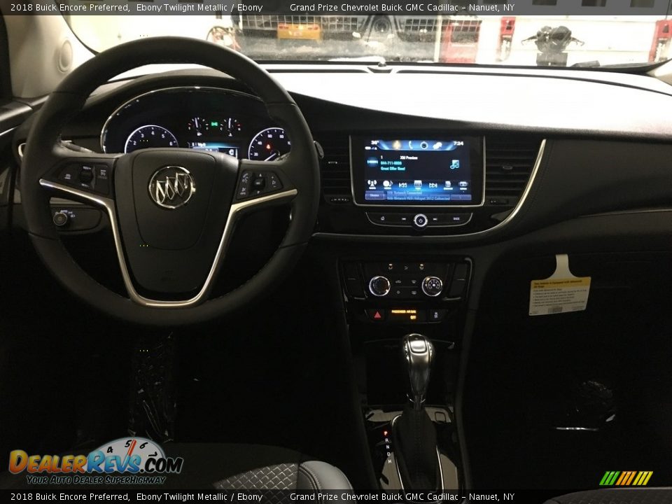 2018 Buick Encore Preferred Ebony Twilight Metallic / Ebony Photo #12