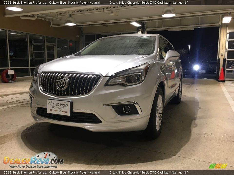 2018 Buick Envision Preferred Galaxy Silver Metallic / Light Neutral Photo #2