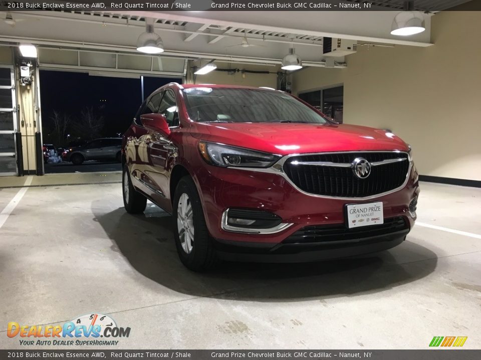 2018 Buick Enclave Essence AWD Red Quartz Tintcoat / Shale Photo #1