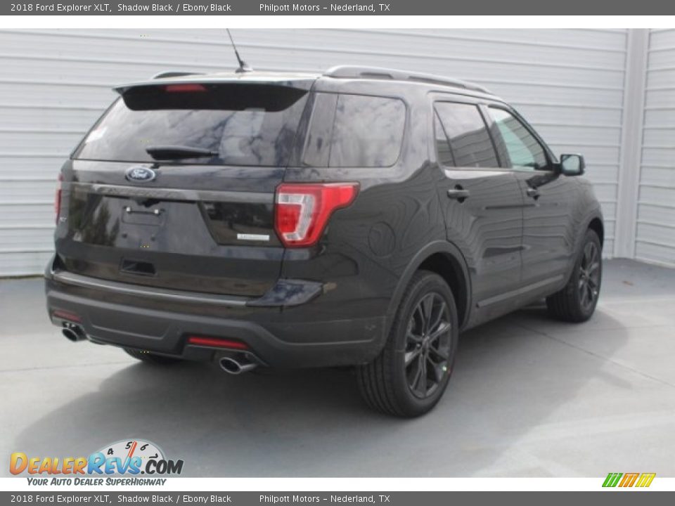 2018 Ford Explorer XLT Shadow Black / Ebony Black Photo #8