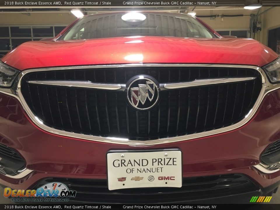 2018 Buick Enclave Essence AWD Red Quartz Tintcoat / Shale Photo #9