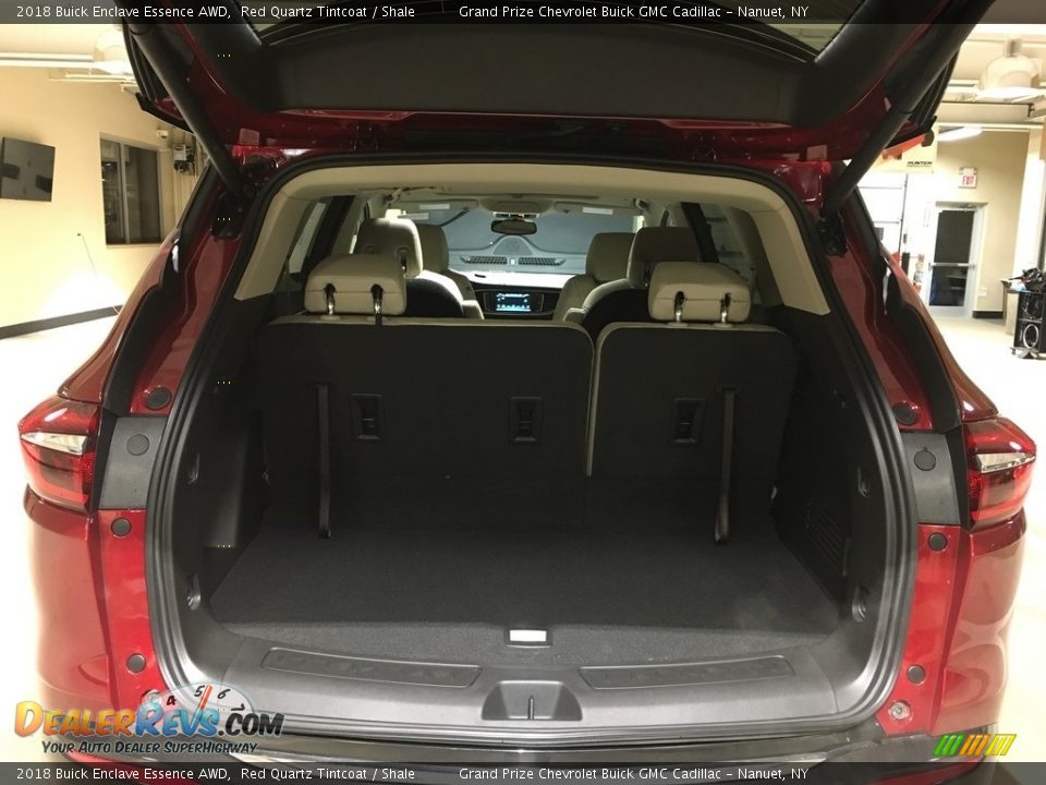 2018 Buick Enclave Essence AWD Red Quartz Tintcoat / Shale Photo #12