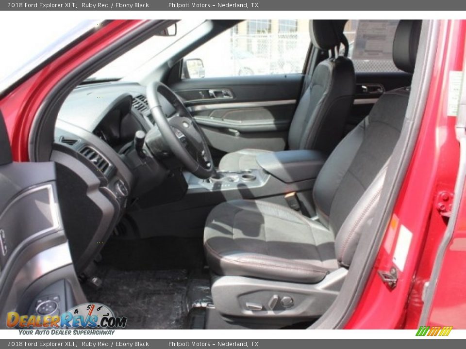 2018 Ford Explorer XLT Ruby Red / Ebony Black Photo #13