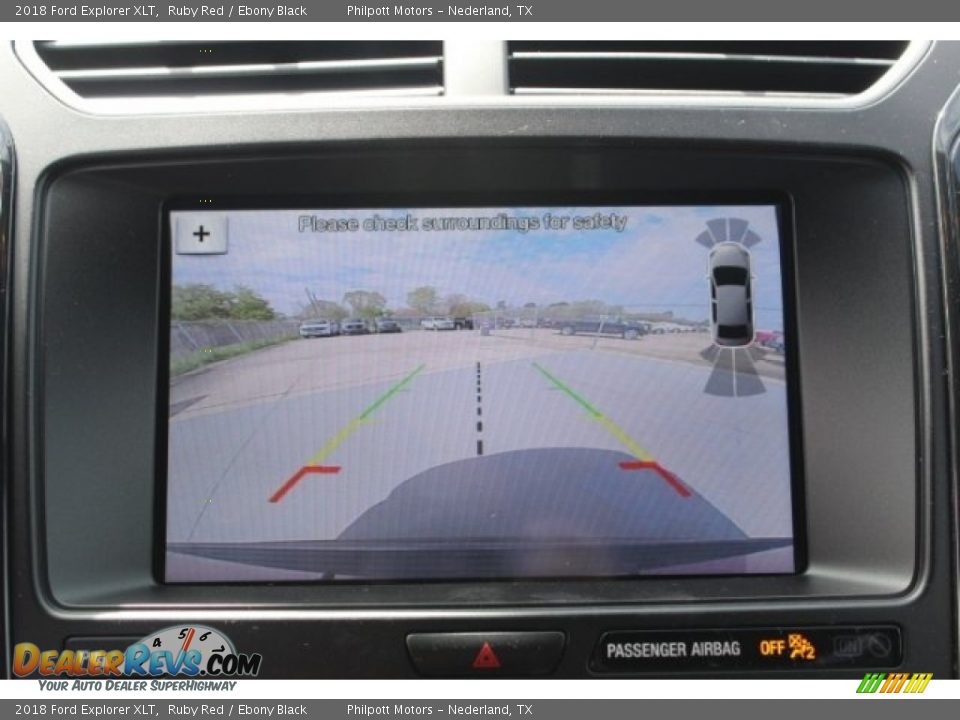 2018 Ford Explorer XLT Ruby Red / Ebony Black Photo #15