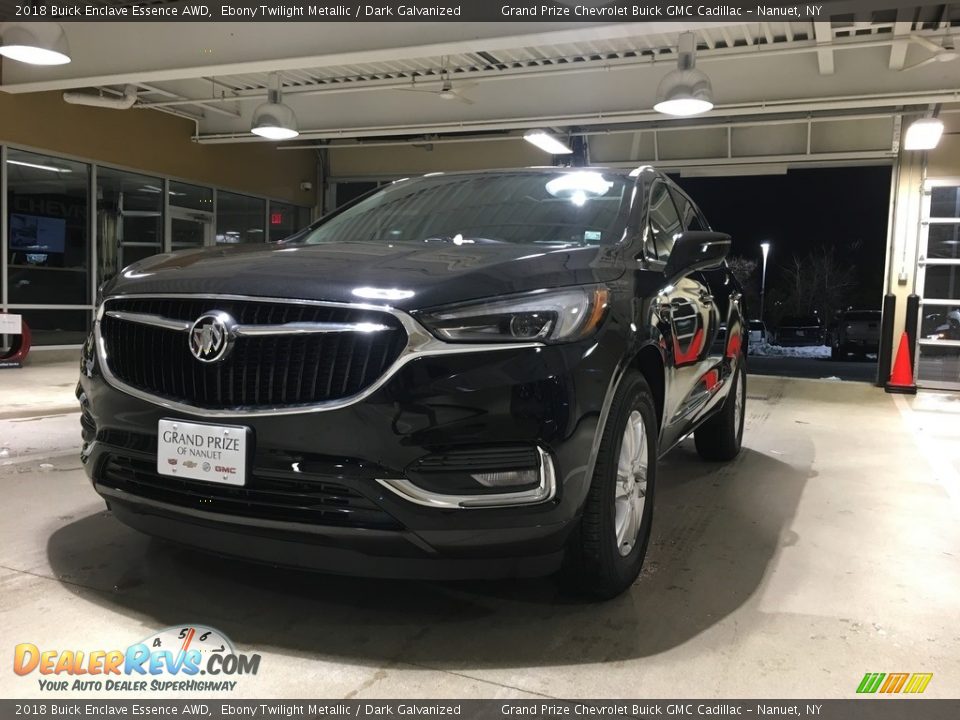 2018 Buick Enclave Essence AWD Ebony Twilight Metallic / Dark Galvanized Photo #2