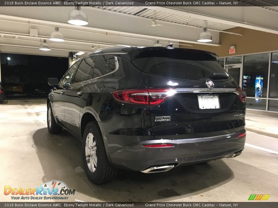 2018 Buick Enclave Essence AWD Ebony Twilight Metallic / Dark Galvanized Photo #4