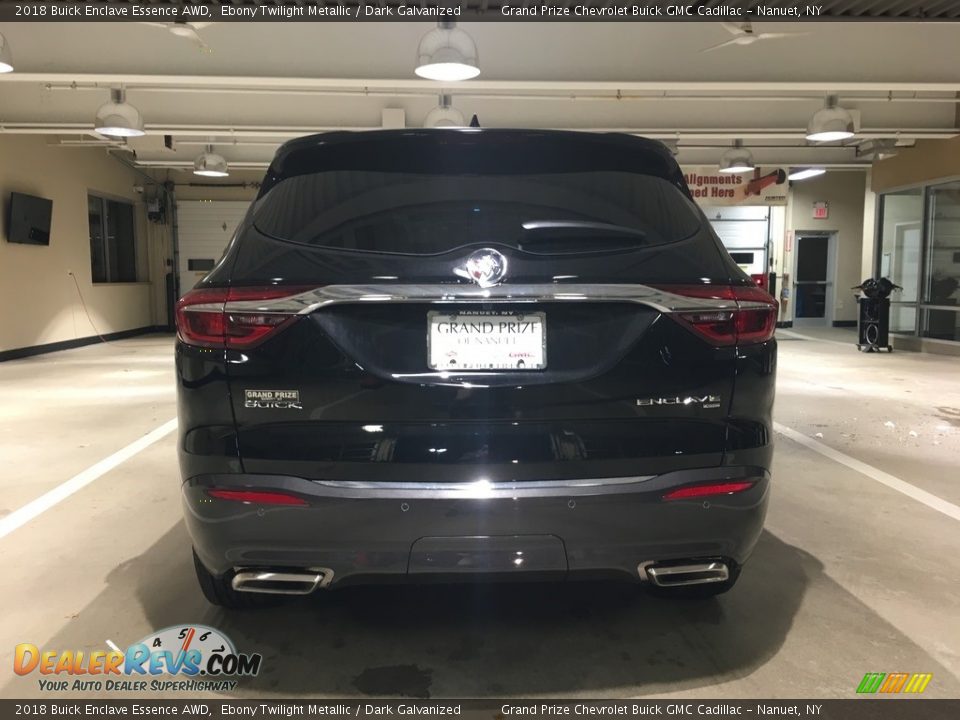 2018 Buick Enclave Essence AWD Ebony Twilight Metallic / Dark Galvanized Photo #5