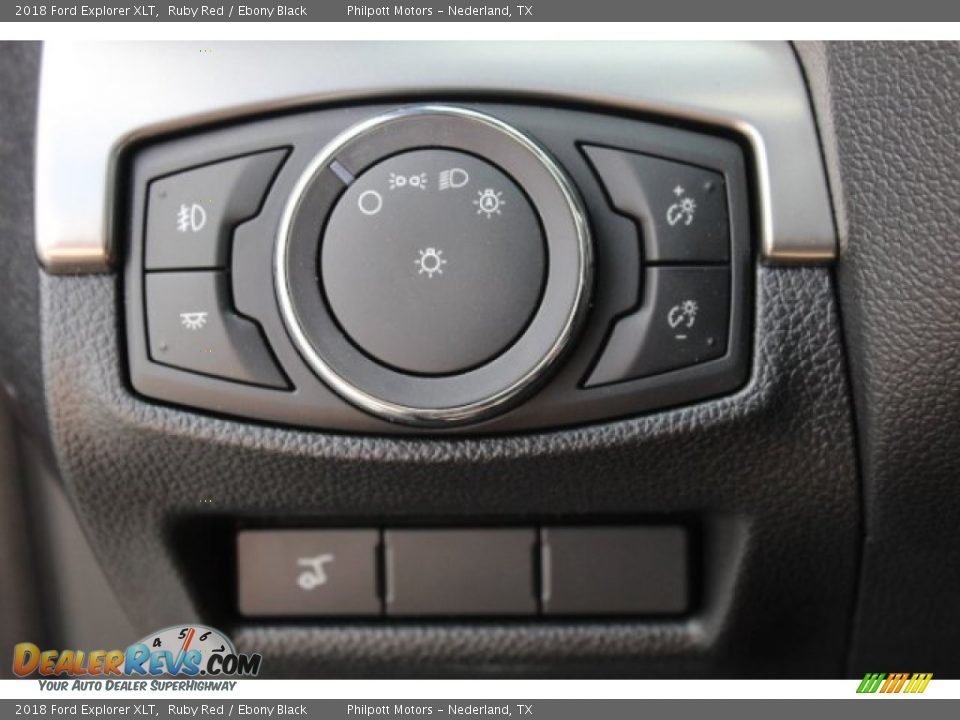 2018 Ford Explorer XLT Ruby Red / Ebony Black Photo #21