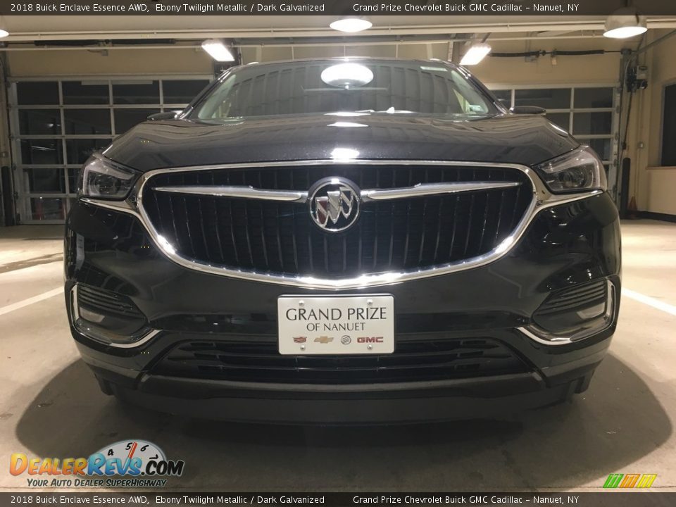 2018 Buick Enclave Essence AWD Ebony Twilight Metallic / Dark Galvanized Photo #8