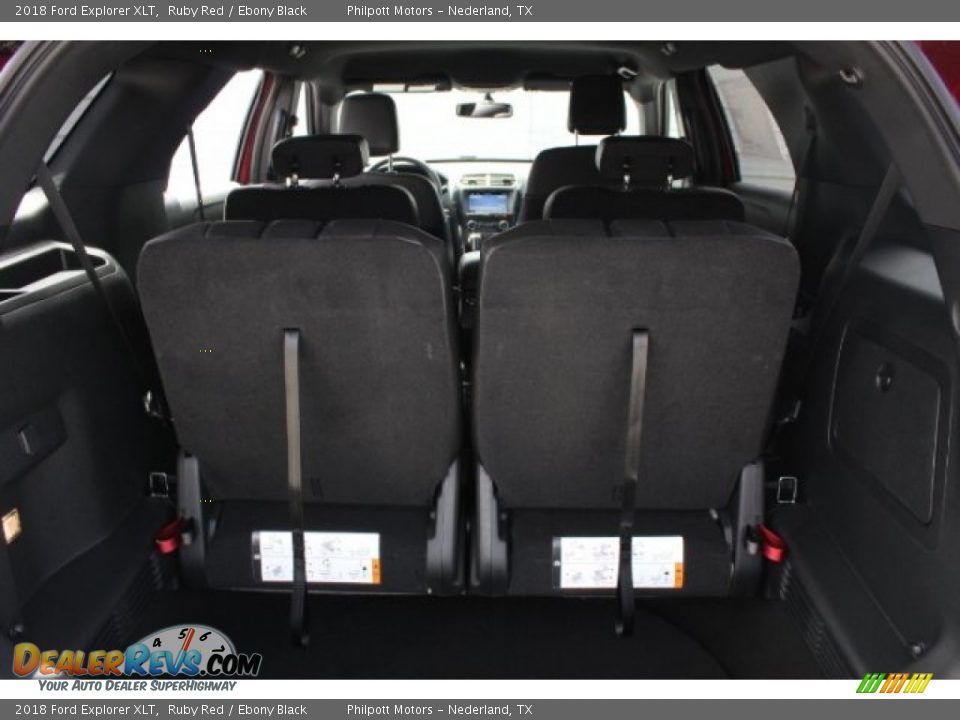 2018 Ford Explorer XLT Ruby Red / Ebony Black Photo #26