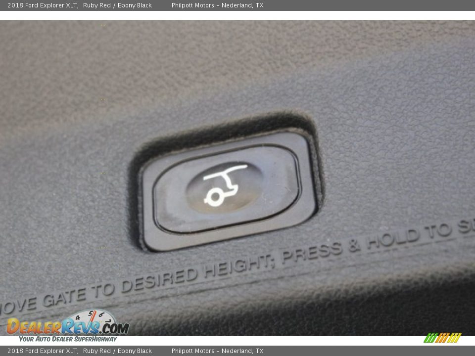 2018 Ford Explorer XLT Ruby Red / Ebony Black Photo #27