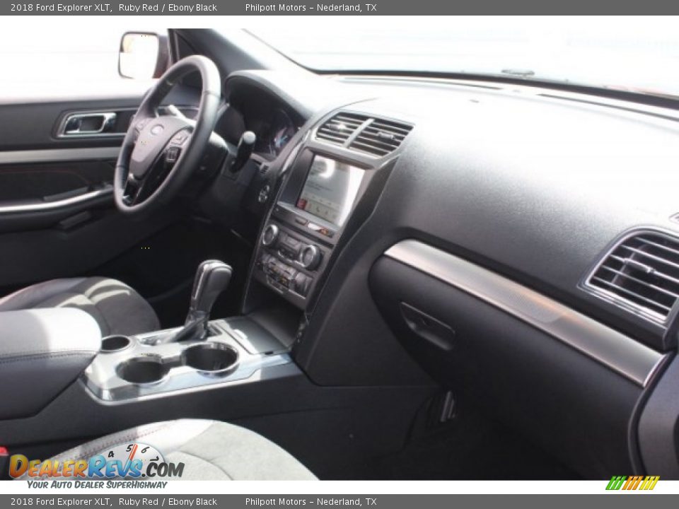 2018 Ford Explorer XLT Ruby Red / Ebony Black Photo #31