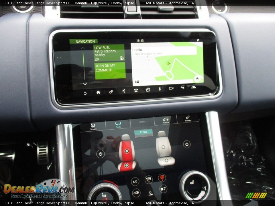 Controls of 2018 Land Rover Range Rover Sport HSE Dynamic Photo #17