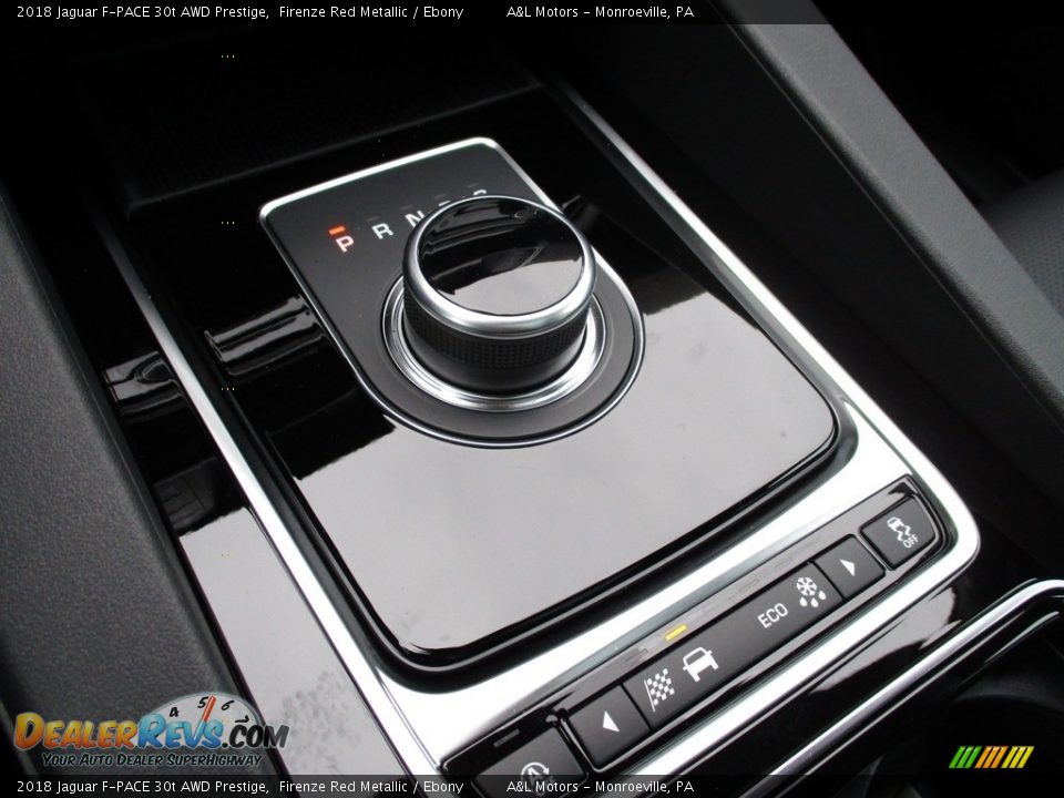 2018 Jaguar F-PACE 30t AWD Prestige Firenze Red Metallic / Ebony Photo #16