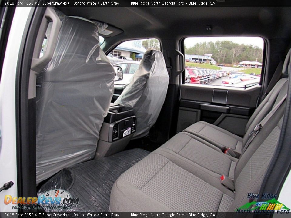 2018 Ford F150 XLT SuperCrew 4x4 Oxford White / Earth Gray Photo #12