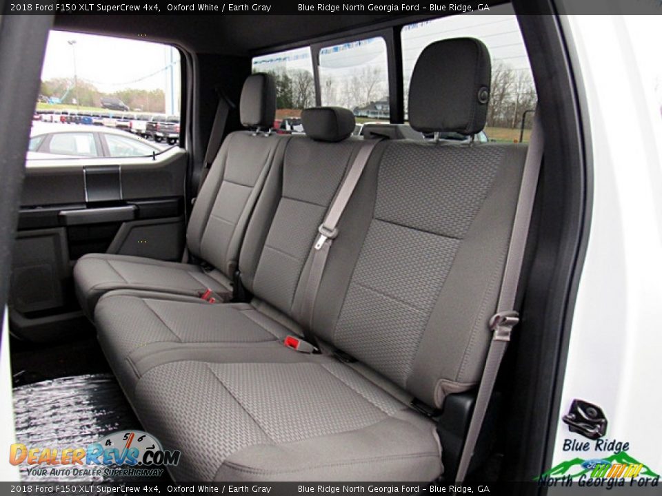 2018 Ford F150 XLT SuperCrew 4x4 Oxford White / Earth Gray Photo #13