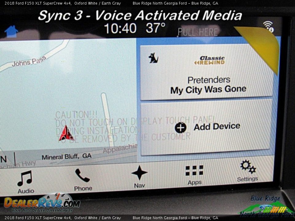 2018 Ford F150 XLT SuperCrew 4x4 Oxford White / Earth Gray Photo #18