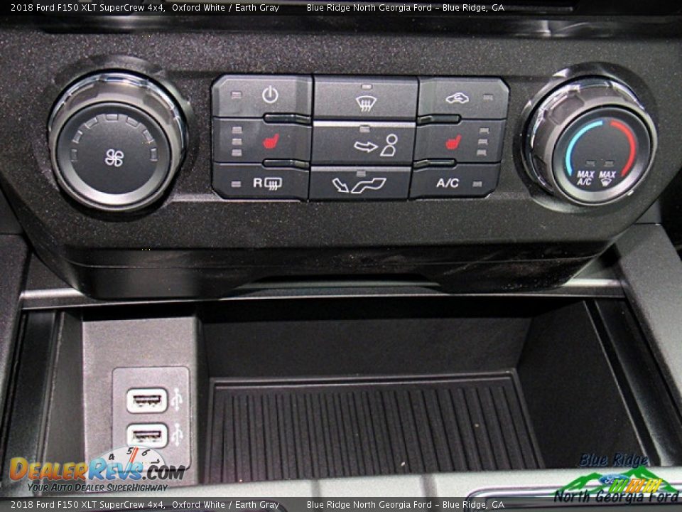 2018 Ford F150 XLT SuperCrew 4x4 Oxford White / Earth Gray Photo #21