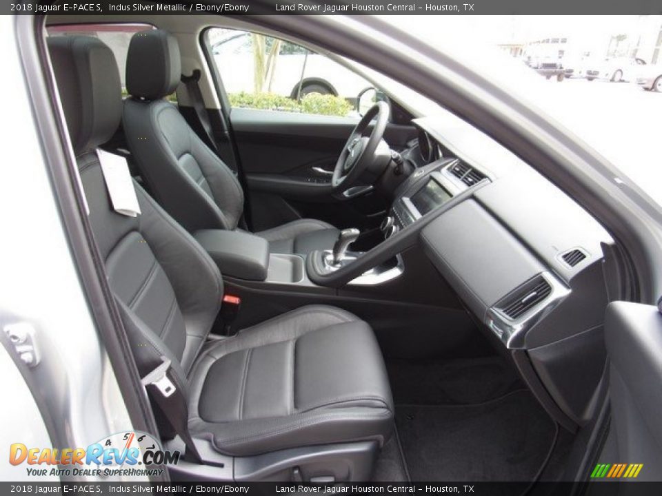 2018 Jaguar E-PACE S Indus Silver Metallic / Ebony/Ebony Photo #5