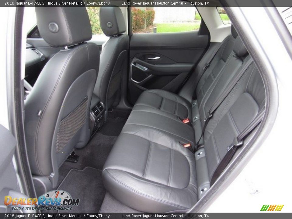 2018 Jaguar E-PACE S Indus Silver Metallic / Ebony/Ebony Photo #13