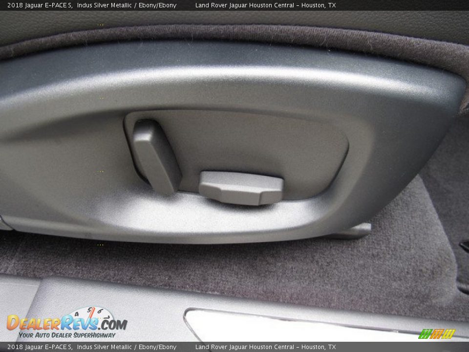 2018 Jaguar E-PACE S Indus Silver Metallic / Ebony/Ebony Photo #20
