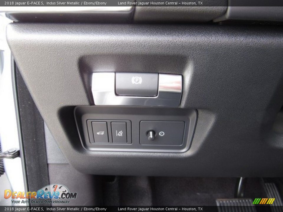 2018 Jaguar E-PACE S Indus Silver Metallic / Ebony/Ebony Photo #27