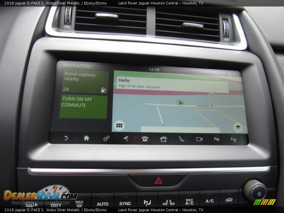 2018 Jaguar E-PACE S Indus Silver Metallic / Ebony/Ebony Photo #32