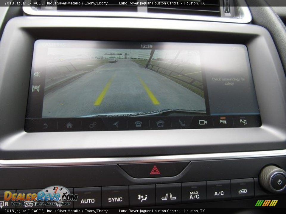 2018 Jaguar E-PACE S Indus Silver Metallic / Ebony/Ebony Photo #33