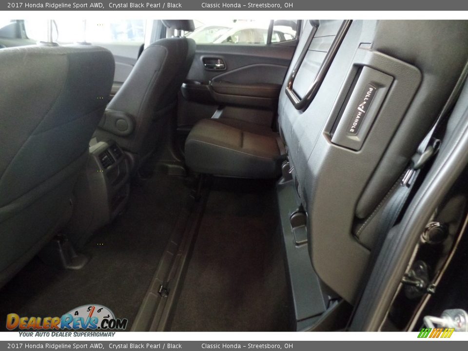 2017 Honda Ridgeline Sport AWD Crystal Black Pearl / Black Photo #18